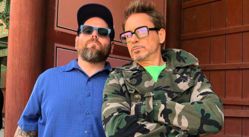 Jimmy Rich y Robert Downey Jr