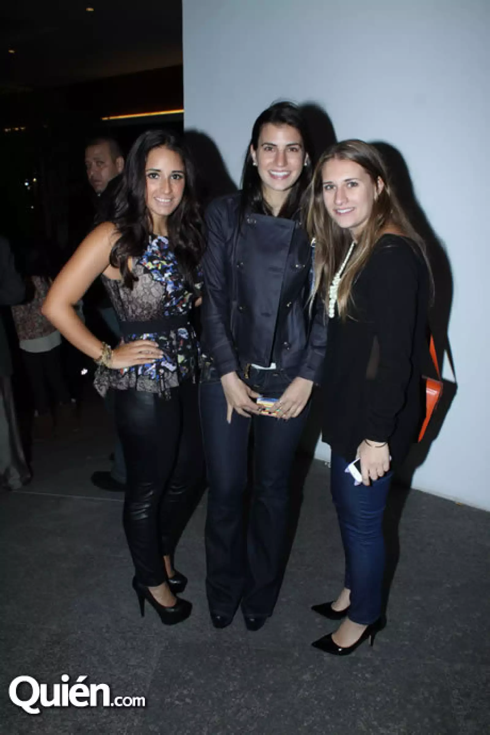 Annie Bajos, Lina Siman y Simone Sztrigler