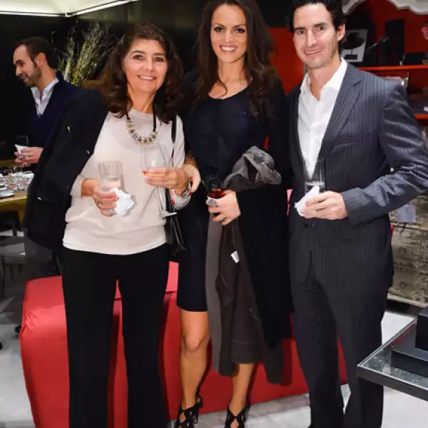 Cecilia Barroso,María Estévez y Gerardo Ruiz Maza.