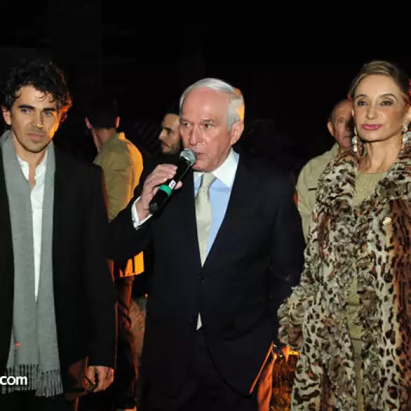 Rafael San Juan, Armando Cantú y Lorenza Dipp