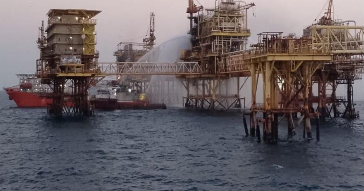 Pemex'in Akal Bravo platformunda çıkan yangında bir kişi öldü, 13 kişi yaralandı
