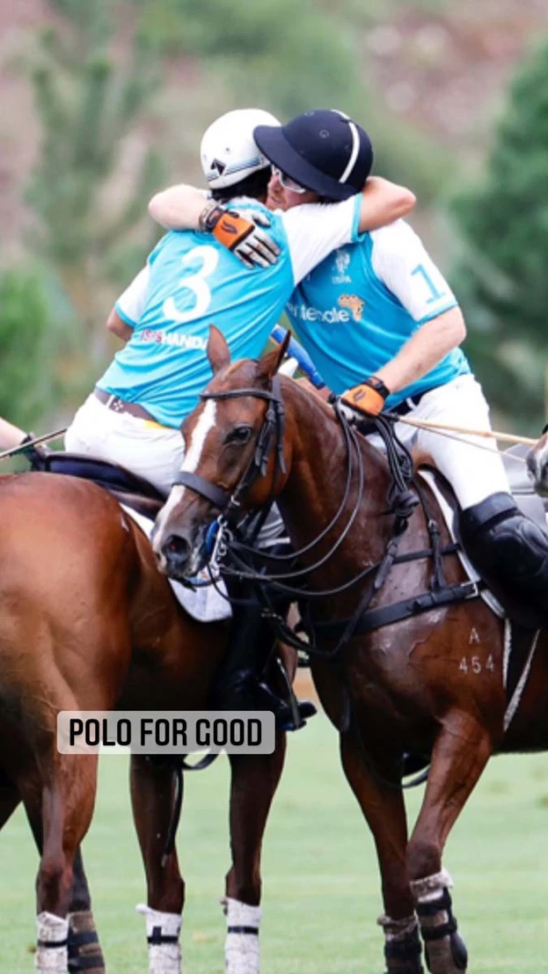 Nacho Figueras y el príncipe Harry
