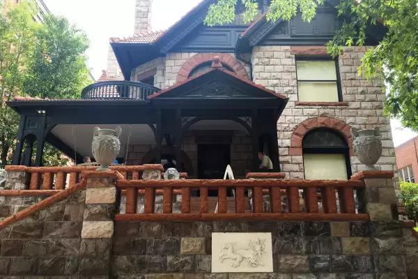 Fachada de la Casa Museo de Molly Brown en Denver, Colorado