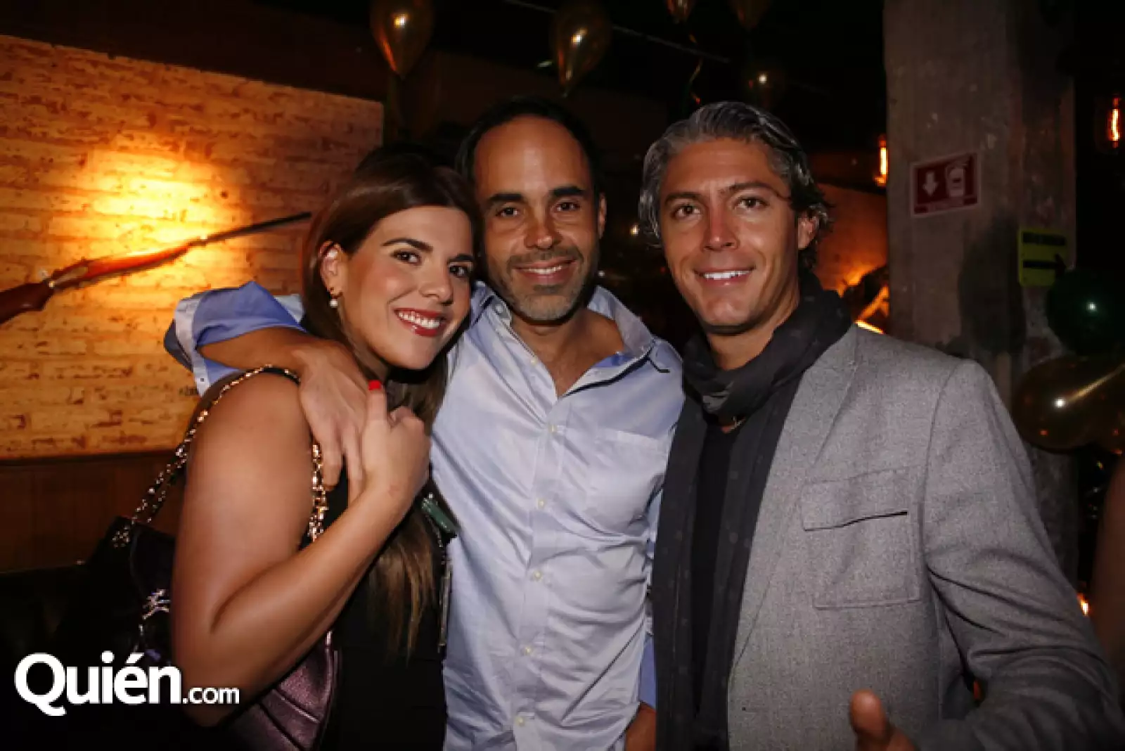 Valesca Machado, Juan Calderón y Javier Villaseñor