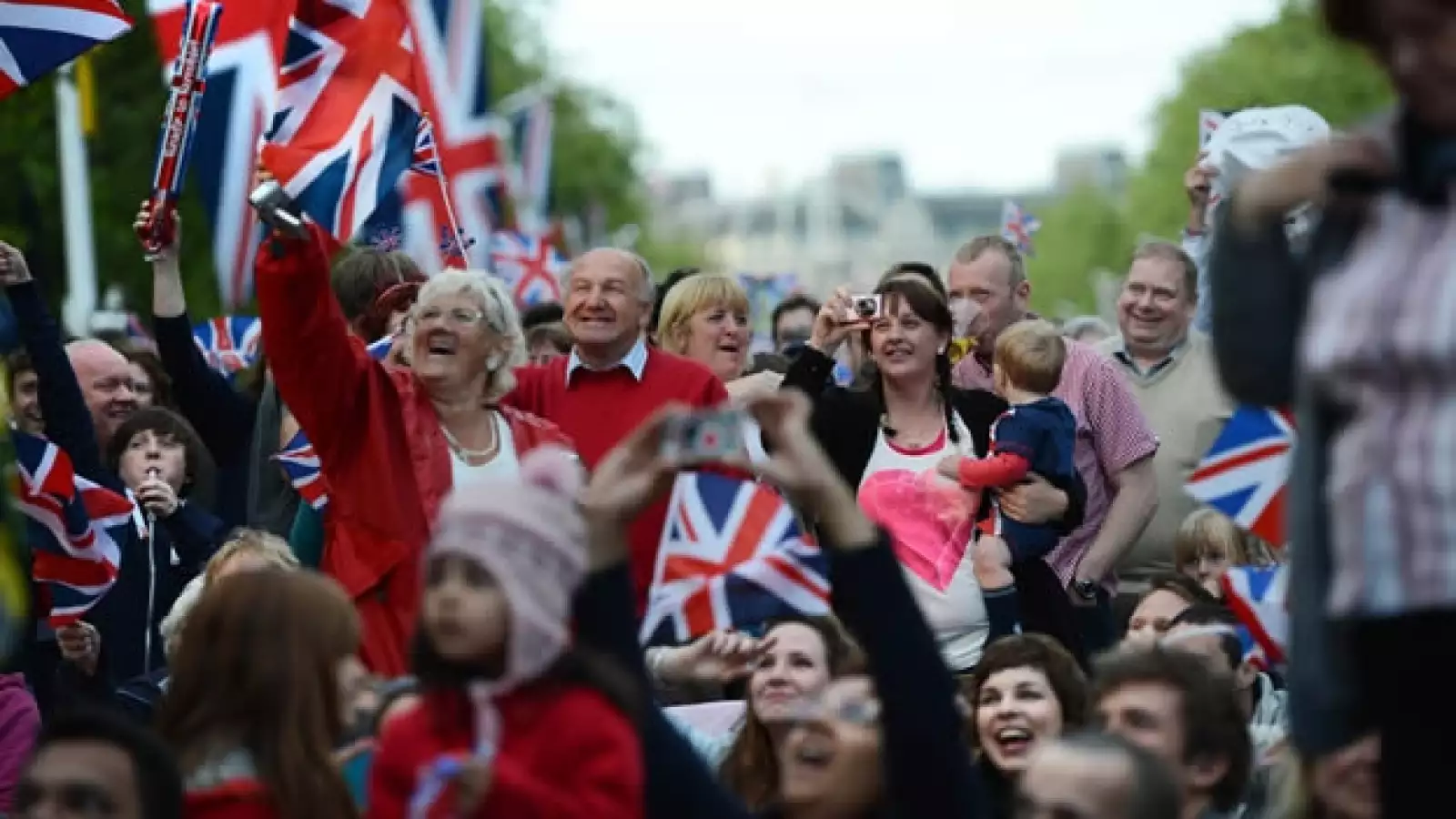 asistentes al concierto de isabel II