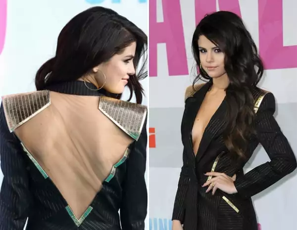 En Berlín optó por un tuxedo.