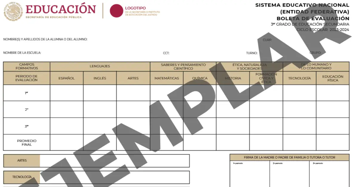 ¿Cuándo es la entrega de calificaciones en escuelas de la SEP 2026? 