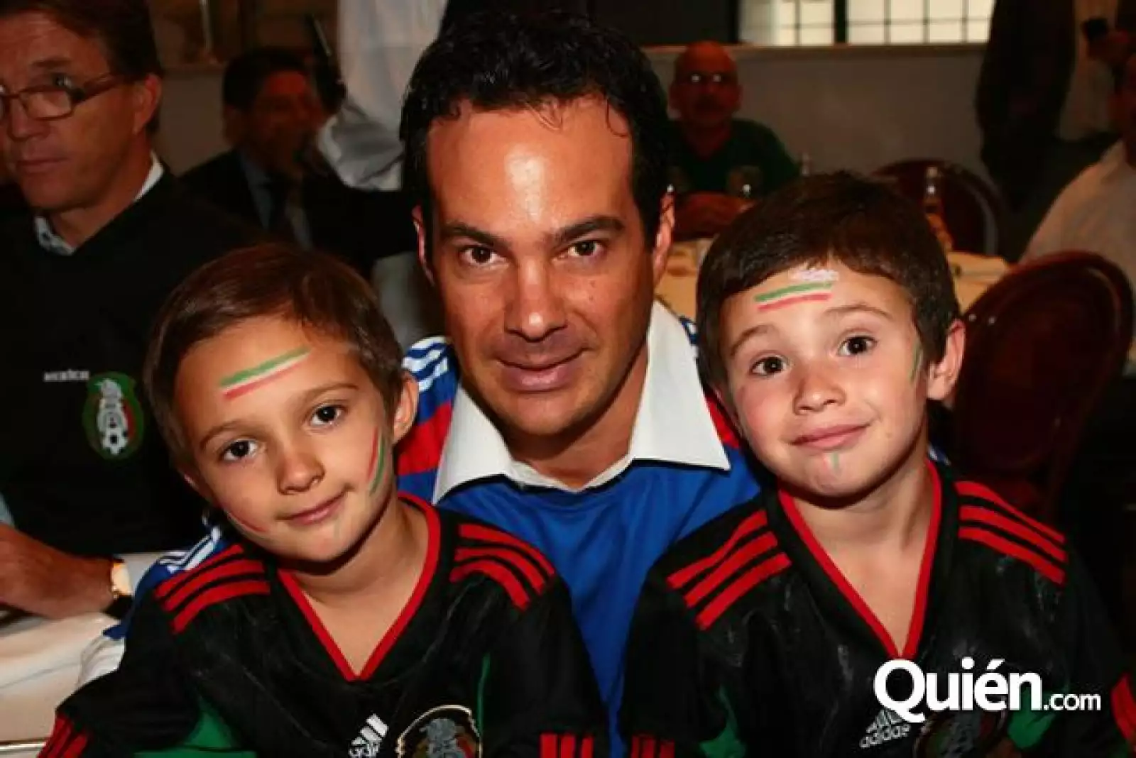 Ambiente Partido México Francia Polanco