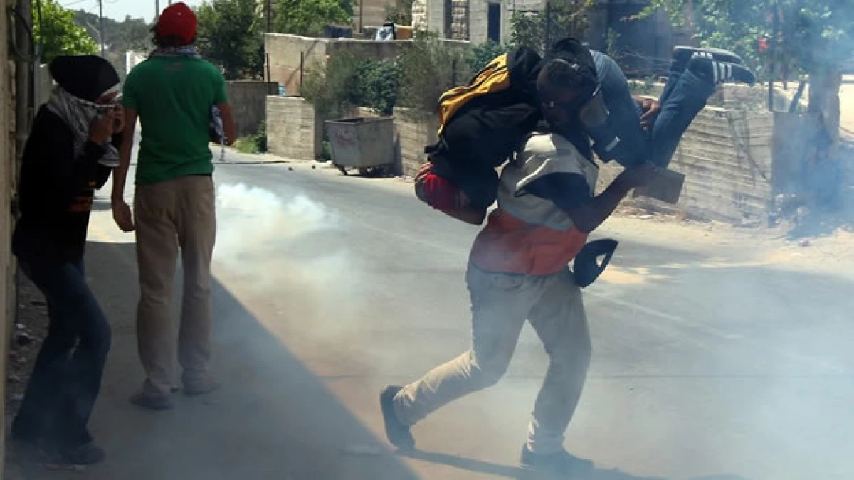 Disturbios entre israelíes y palestinos