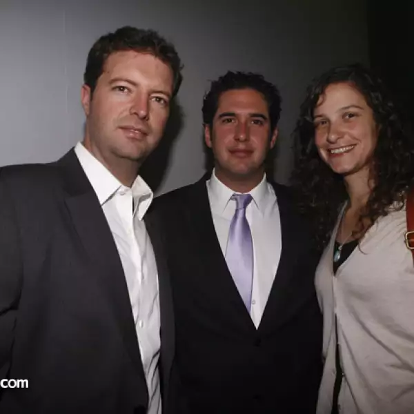 Alonso Mainou, José Perches y Ximena Sánchez