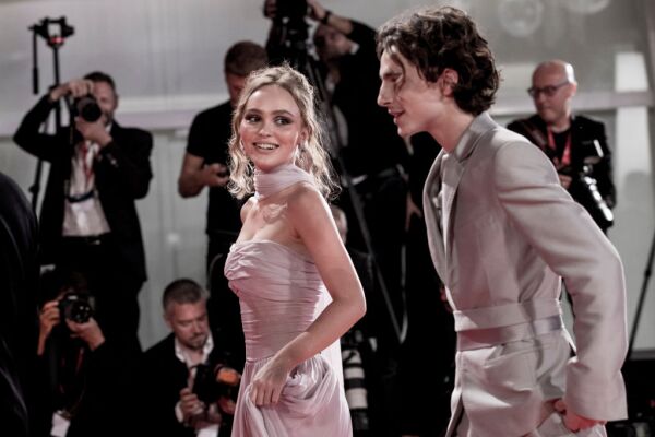 Timothée y Lily Rose