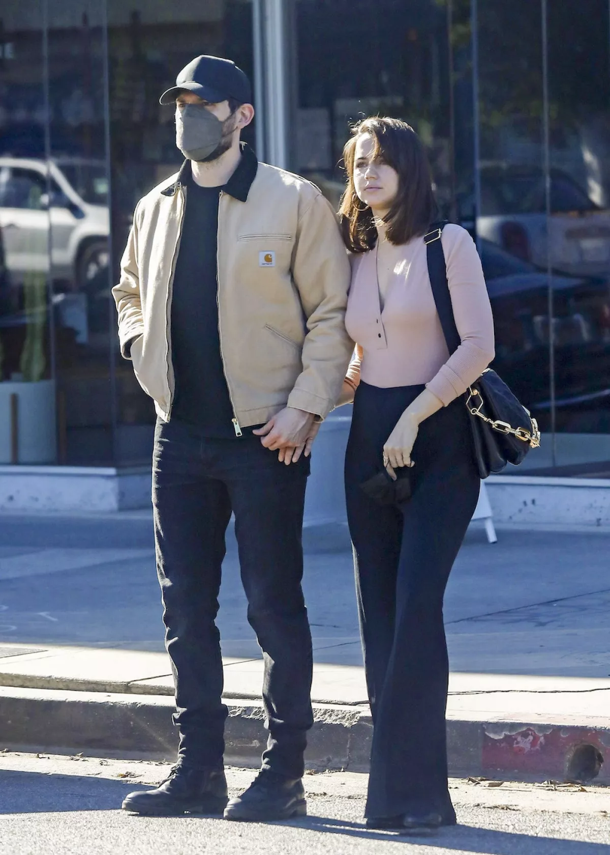 EXC  Ana De Armas, Paul Boukadakis
