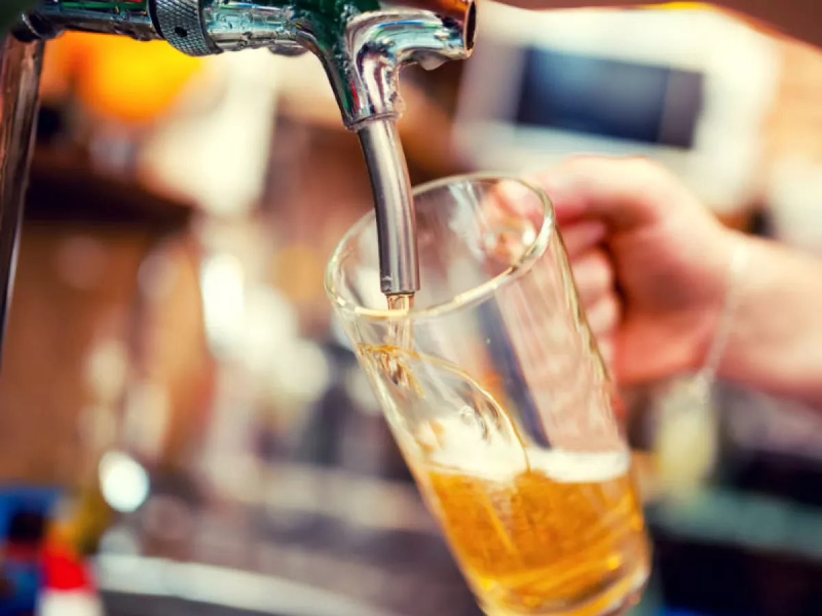 vaso de cerveza