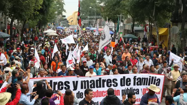Protestas de la CNTE