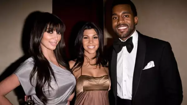 La relación de Kanye con su cuñada Kourtney también es muy buena.