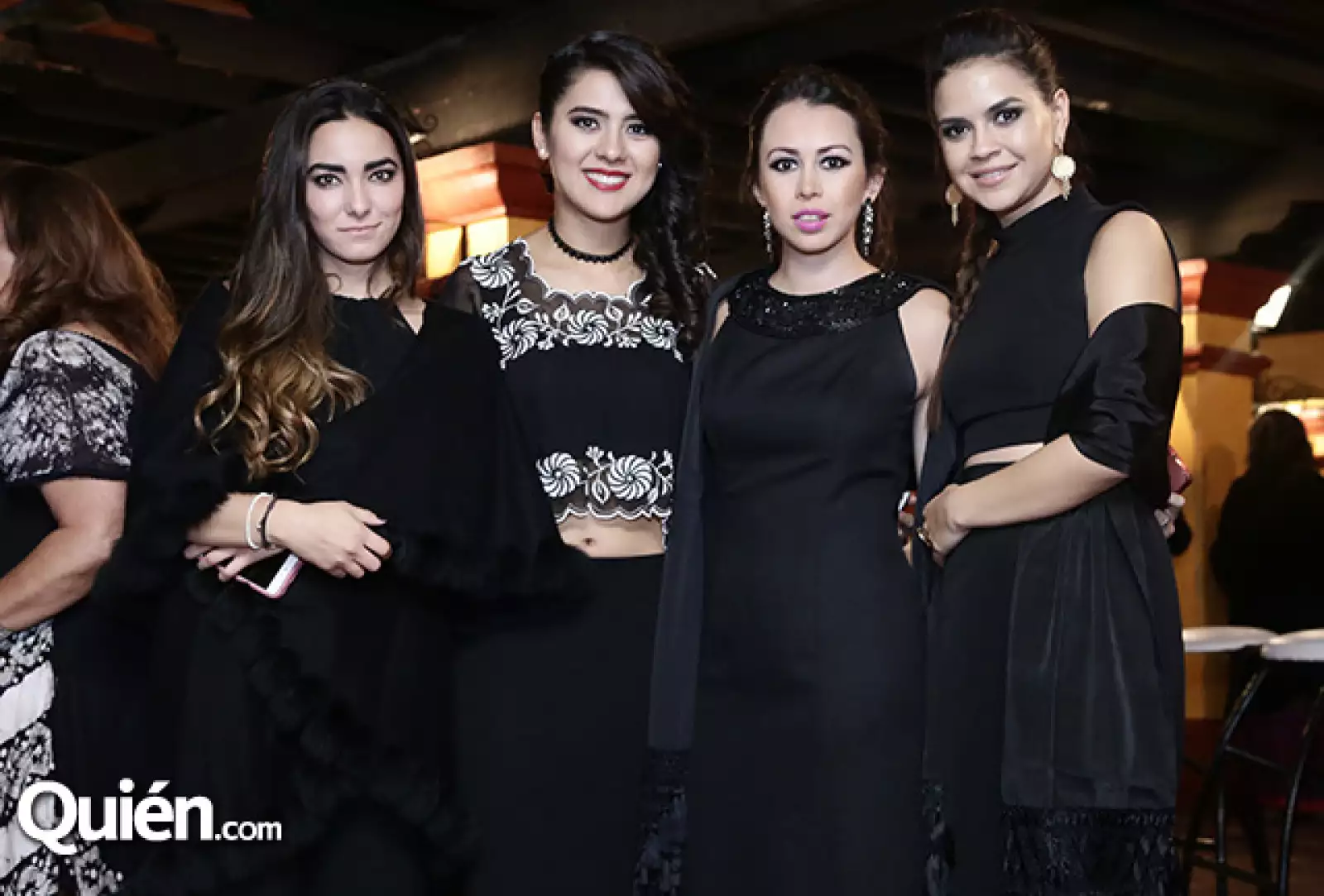 Brianda Pérez Negron, Celina Díaz, Andrea Ransanz y María Bermúdez