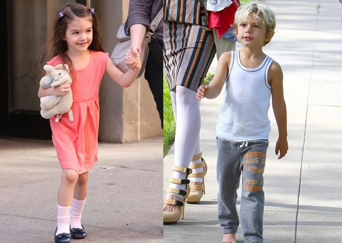 Suri Cruise y Kingston Rossdale son reconocidos como los niños con más estilo de Hollywood.