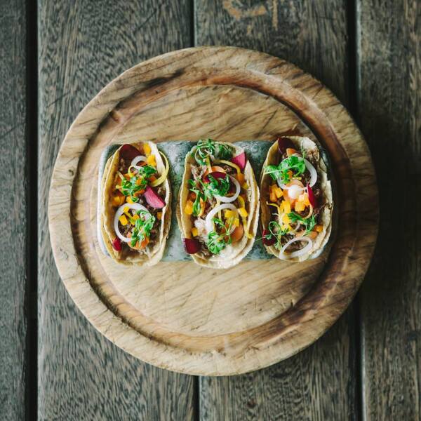 Tacos de pato