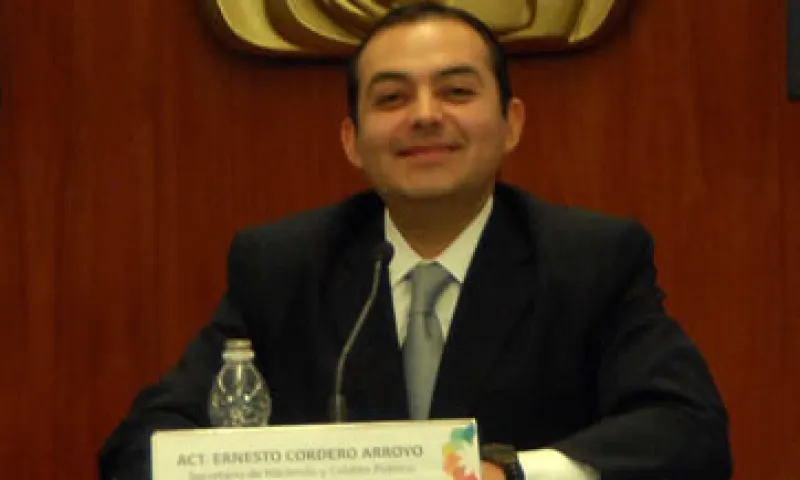 Ernesto Cordero anunció medidas mitigar los efectos en México de la situación económica que prevalece en Europa y Estados Unidos. (Foto: Notimex)