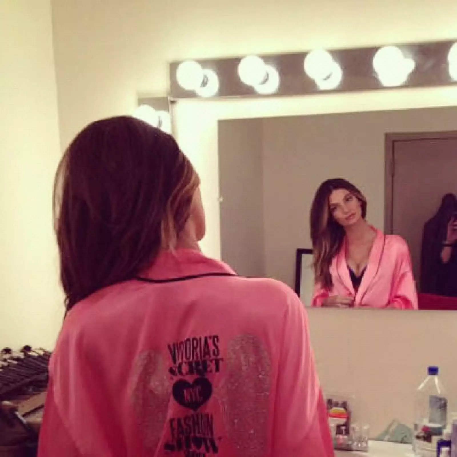 Lily Aldridge: `Aquí vamos!´.