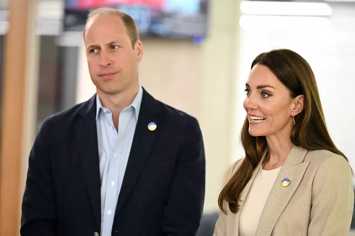 The Duke And Duchess Of Cambridge Visit The DEC