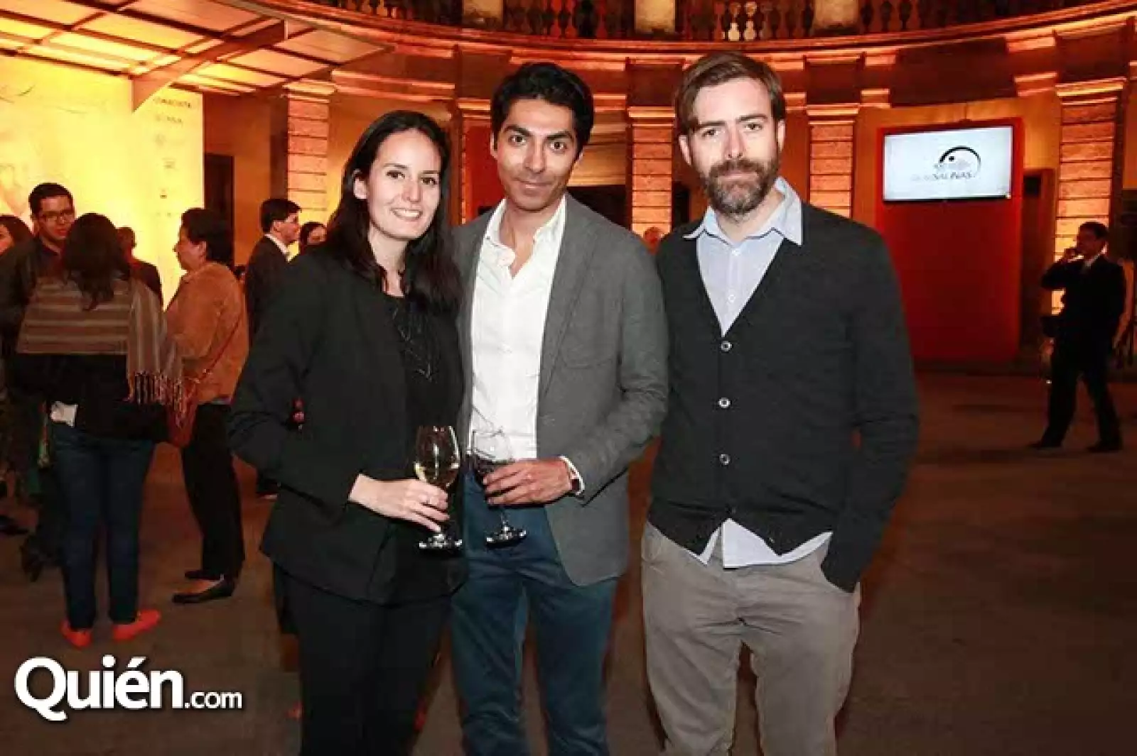 Victoria Sánchez,Rodrigo Chávez y Diego Arrangoiz