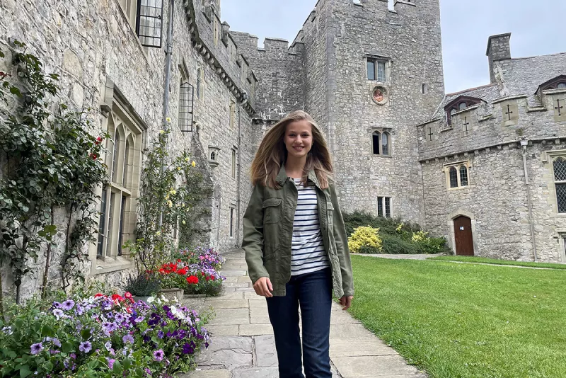 Princess Leonor Of Spain Starts The School Year At UWC Atlantic College In Gales