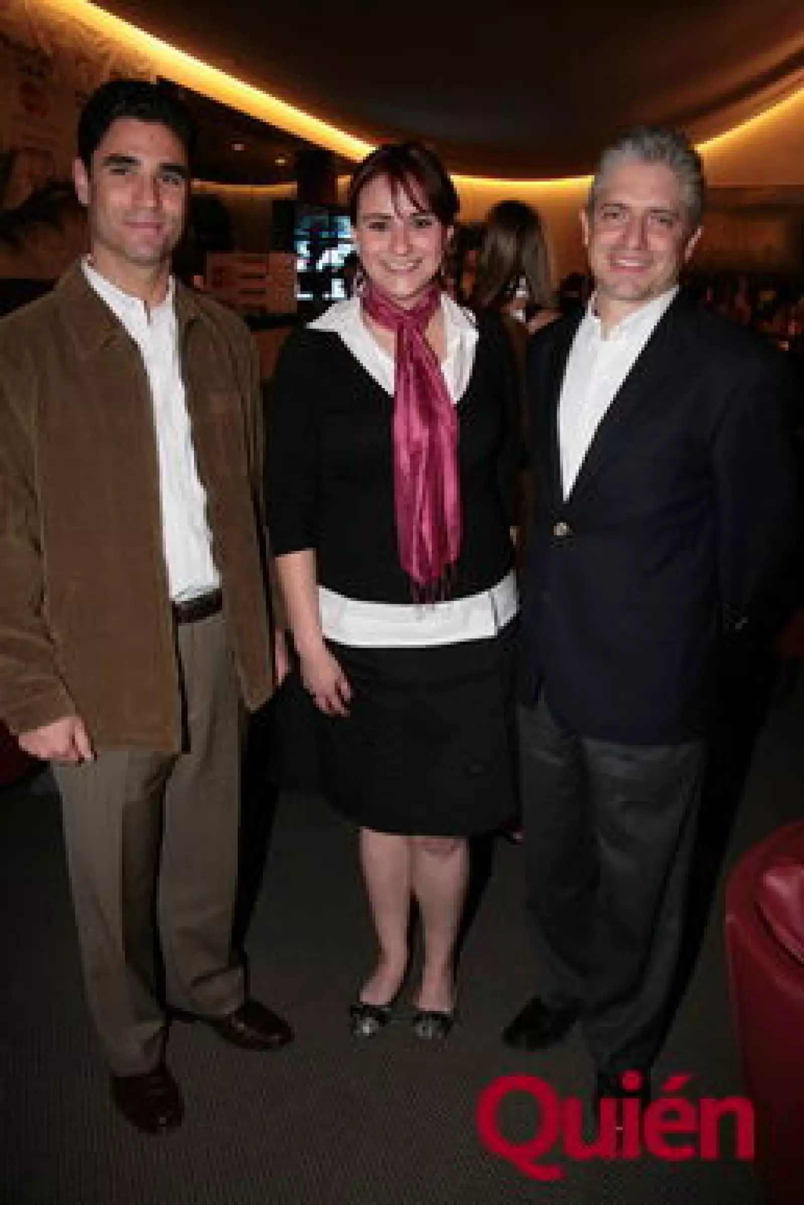 Cralos de Cardenas, Karina Mendez, Ignacio Morales