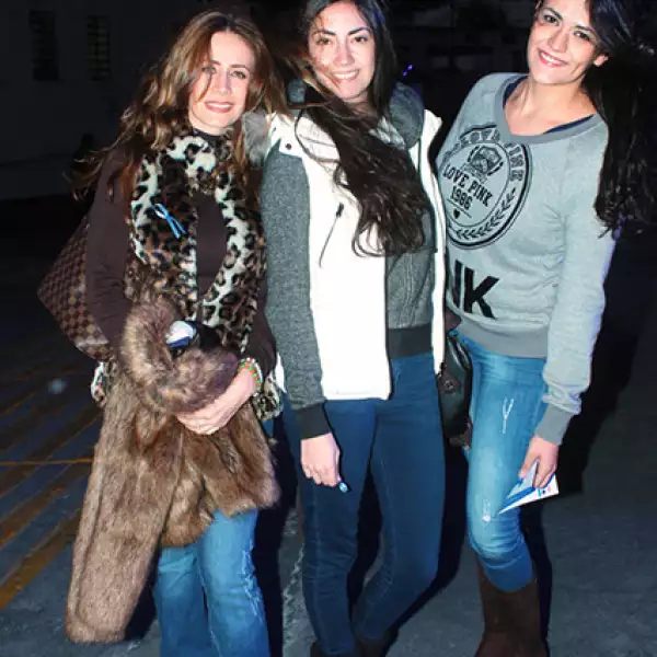 Raquel Ramírez,Zaida Grayeb y Michelle Grayeb