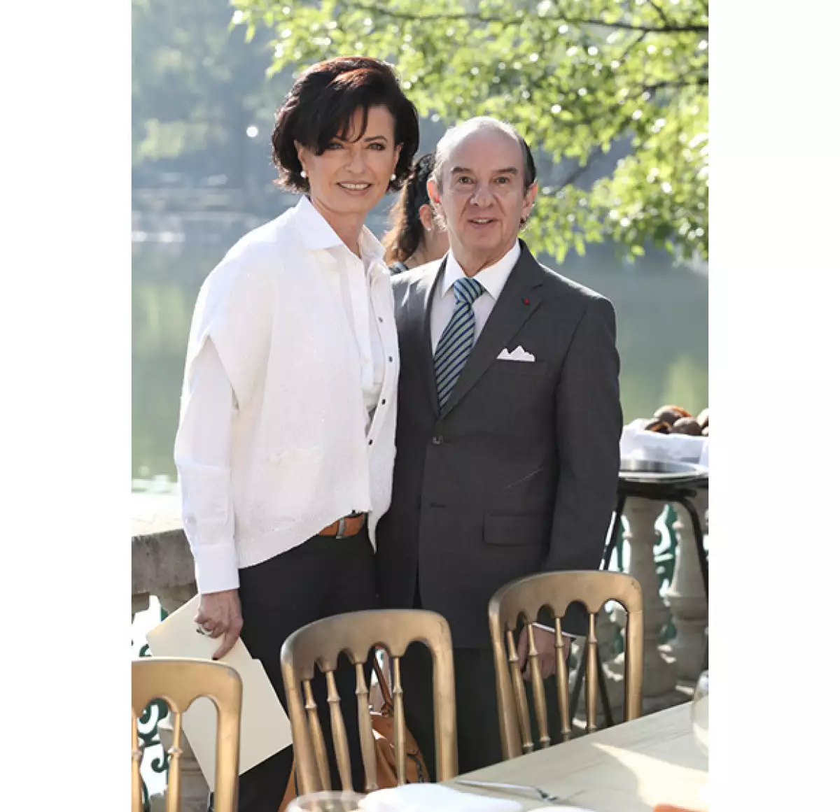 Gaby Vargas y Francisco del Cueto.