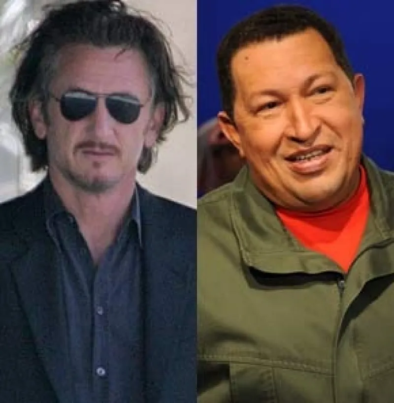 El actor estadounidense pasó por aquel país para saludar al presidente venezolano y expresarle su intención de rodar en esta nación una película basada en una novela del escritor Alejo Carpentier.