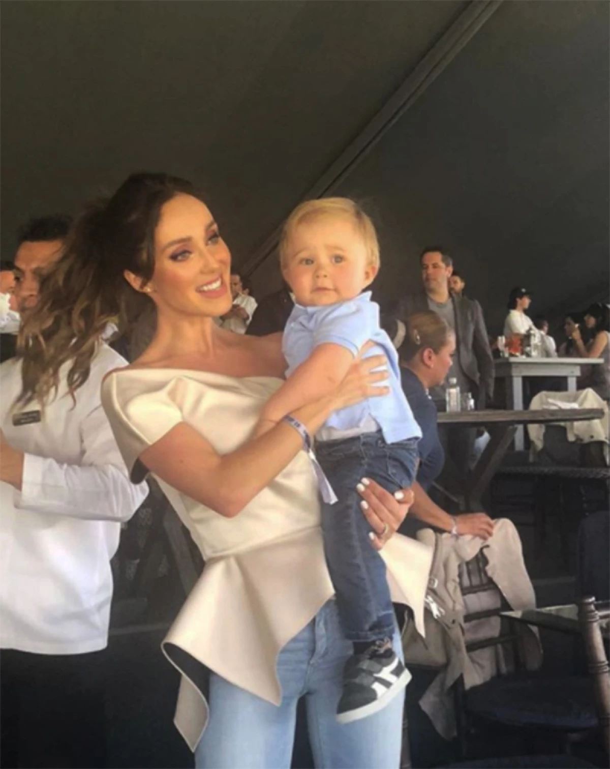 Anahí y Manuelito