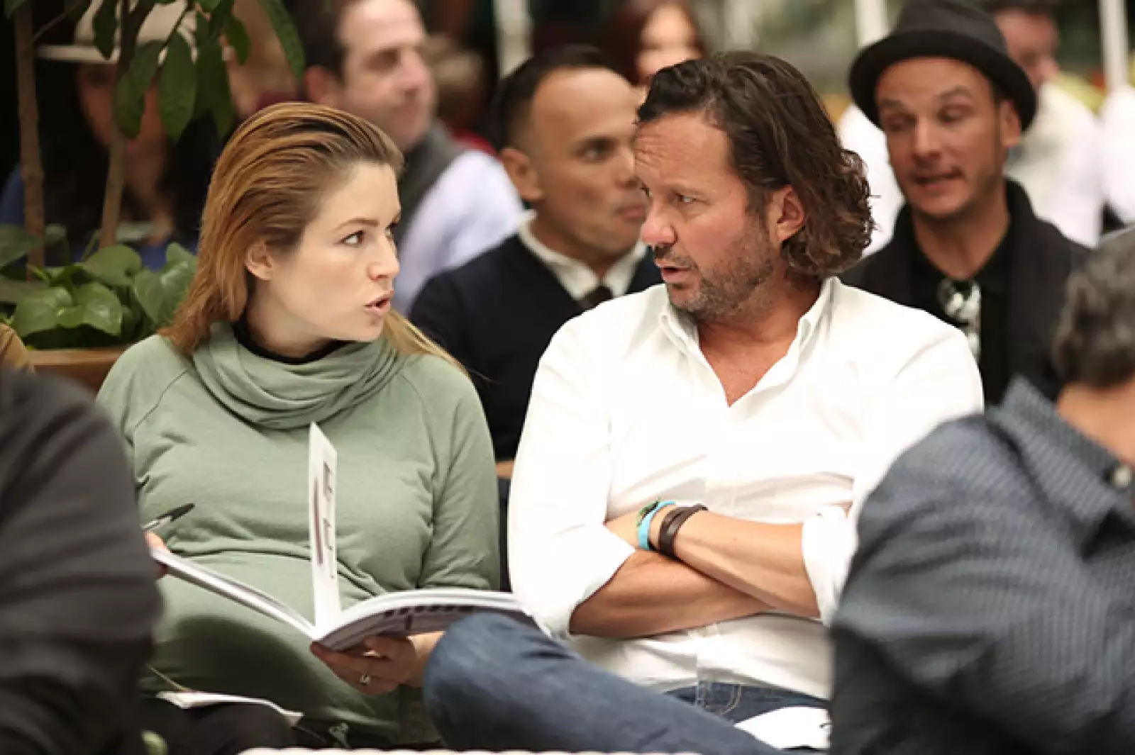 Micaela de Bernardi y Eduardo Prieto