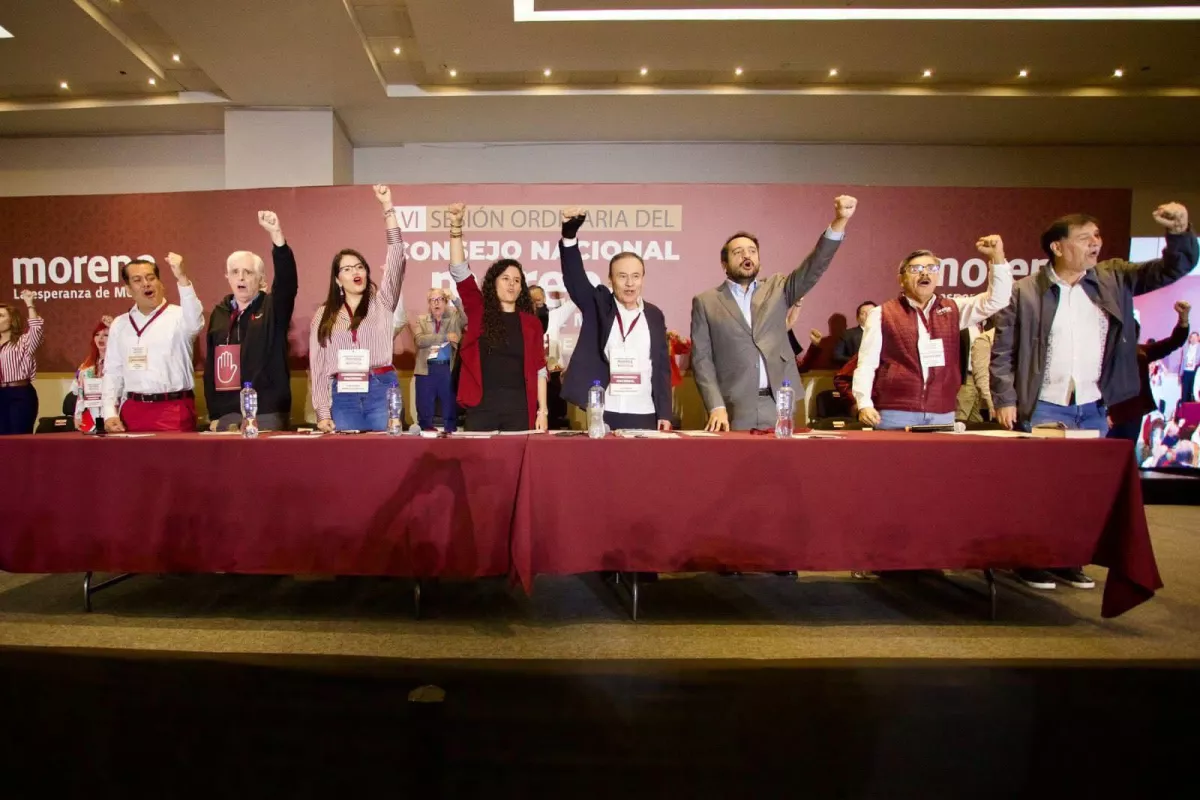 Consejo Nacional de Morena perfila el futuro del partido rumbo a 2027