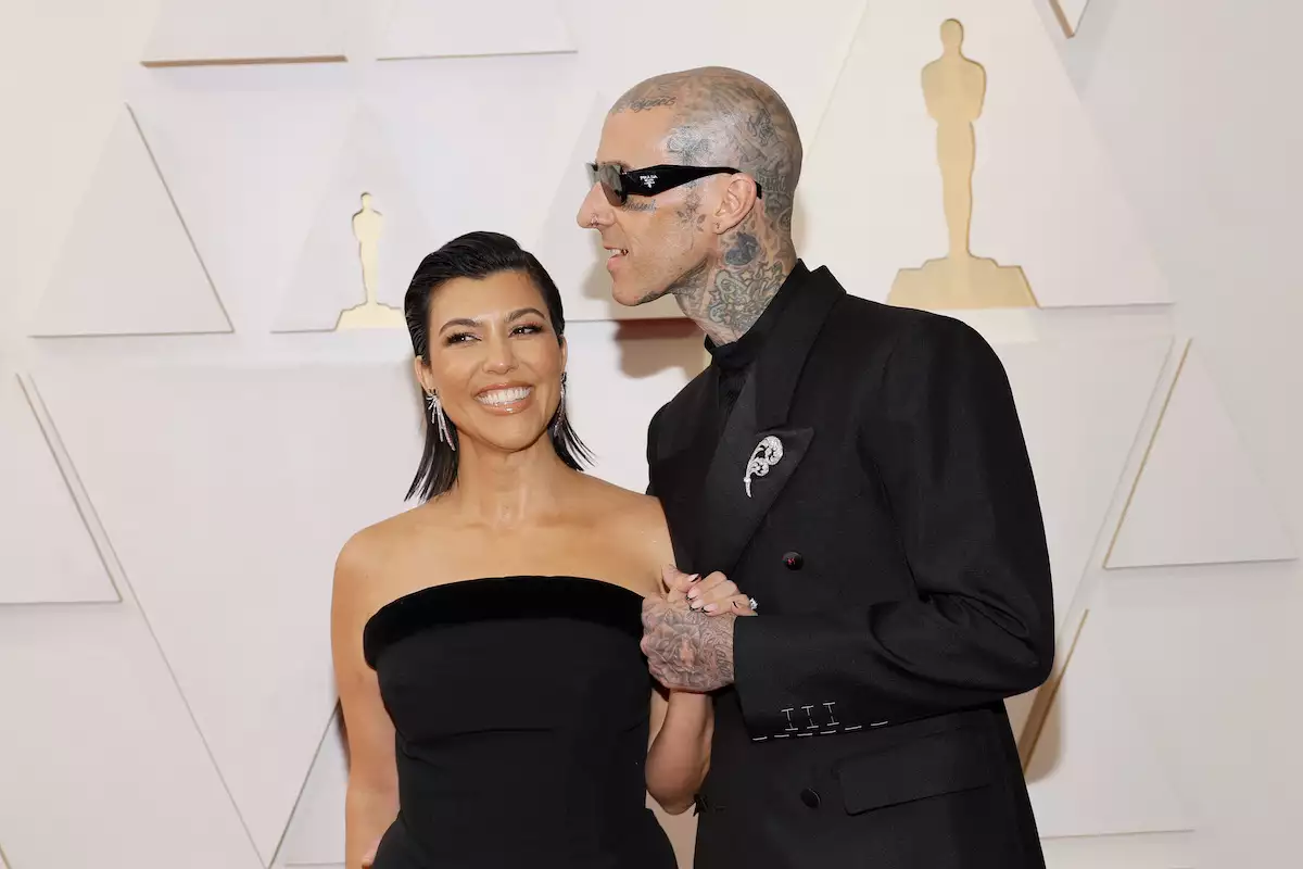 Kourtney Kardashian y Travis Barker