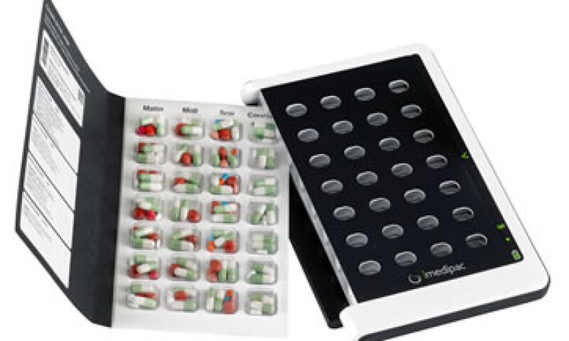 El pastillero inteligente organiza los medicamentos que un paciente debe tomar a la semana. (Foto: Cortesía de la firma)