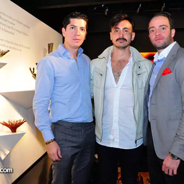 Francisco Gutiérrez, Juan Pablo Zanella y Amado Manzur