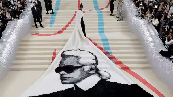 The 2023 Met Gala Celebrating "Karl Lagerfeld: A Line Of Beauty" - Red Carpet