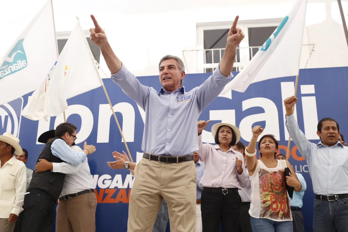 Antonio Gali y Blanca Alcalá se perfilan a ser los principales contendientes por la gubernatura de Puebla. (Foto: Especial )