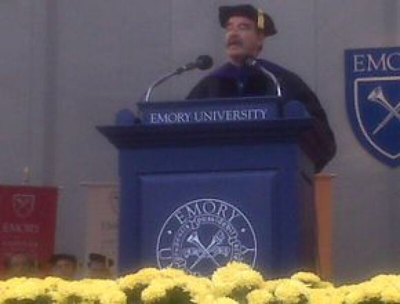 El ex presidente de México fue galardonado por parte de la Universidad Emory de Atlanta gracias a su liderazgo internacional en temas de democracia.