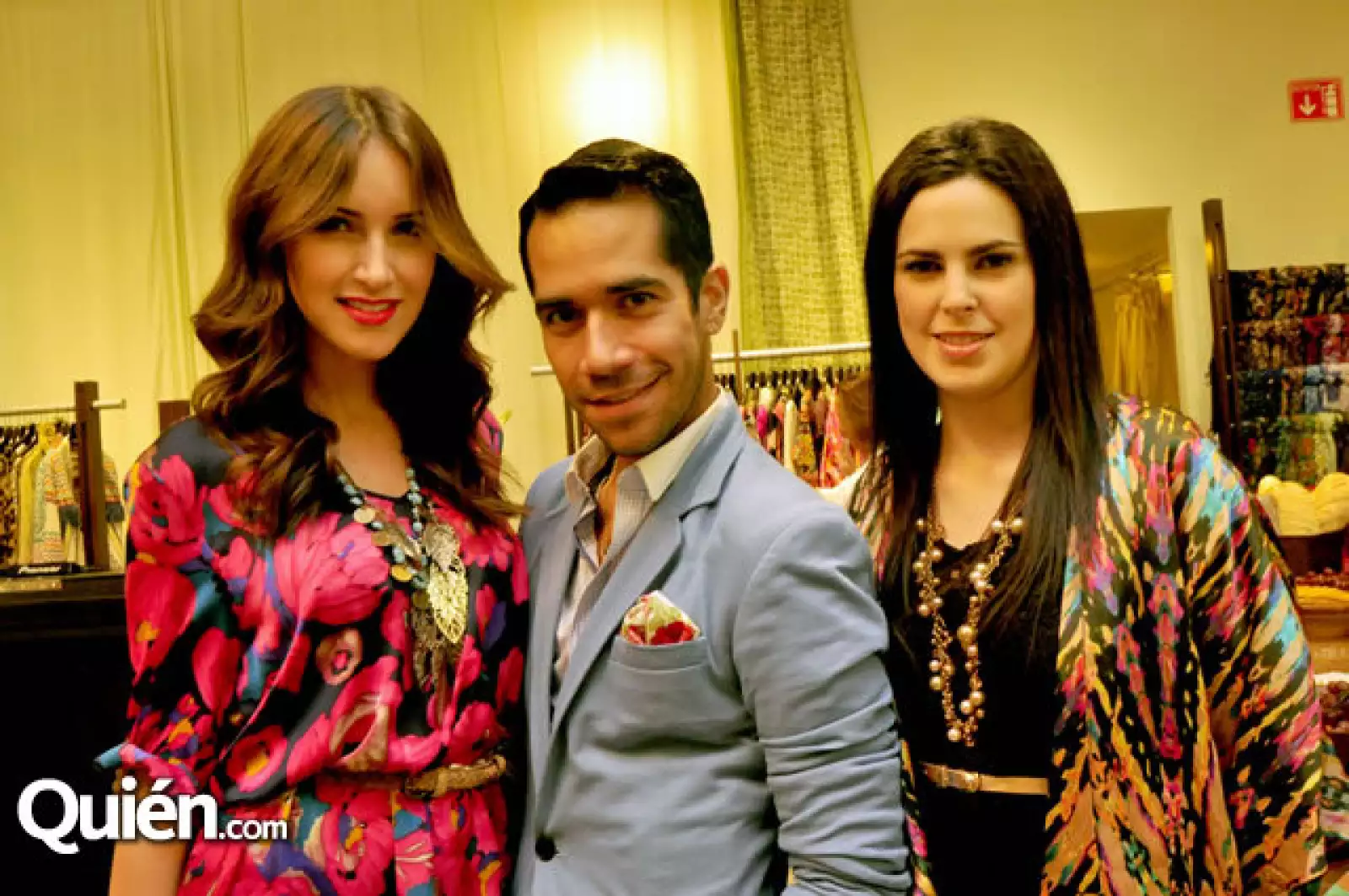 Andrea González, Shalim Alemán y Anahí Garza