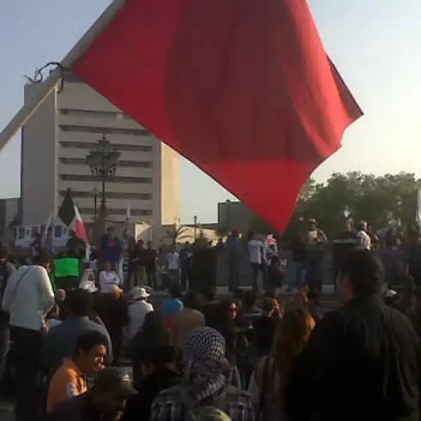 protestas en monterrey