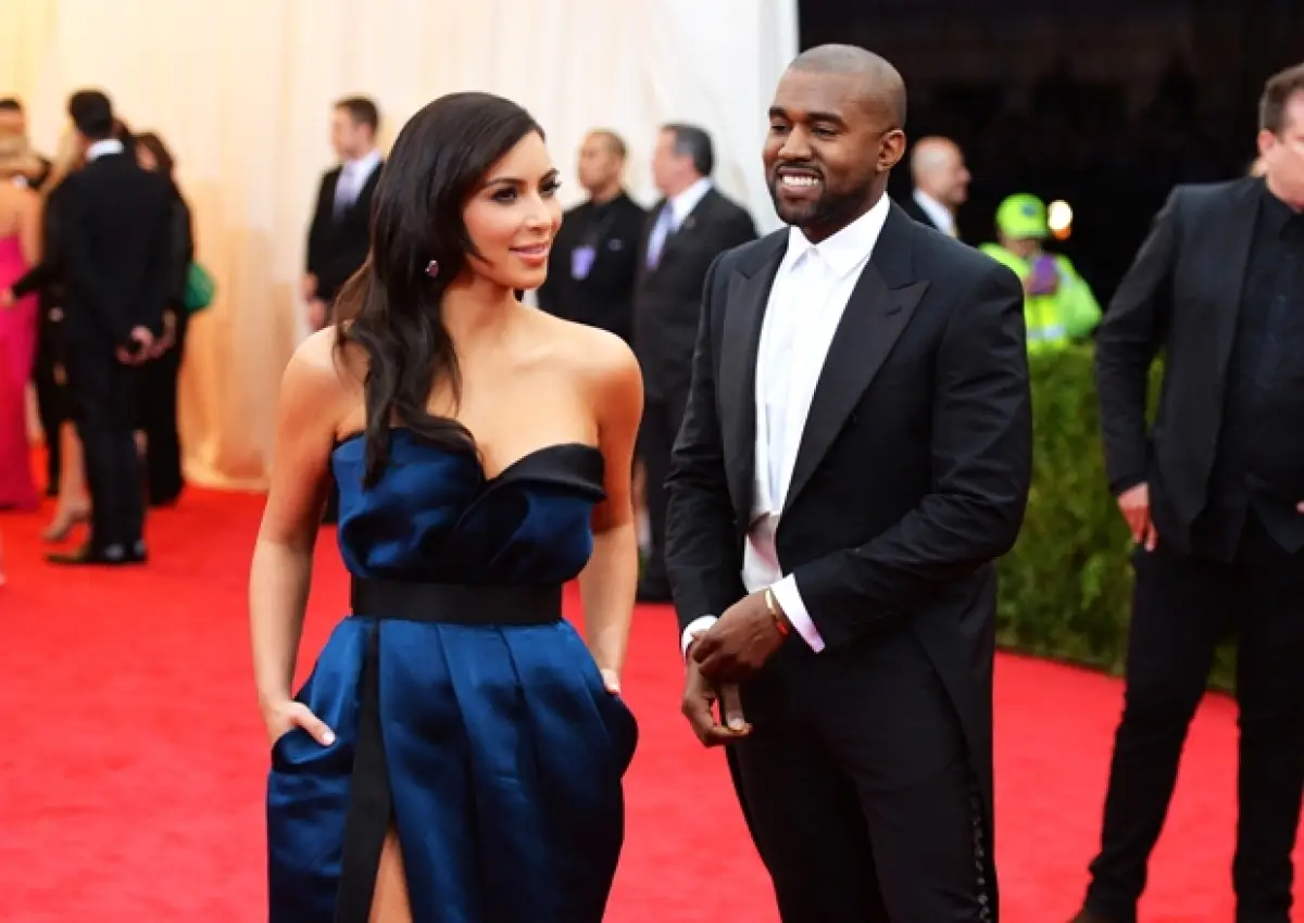 Kanye West y Kim Kardashian