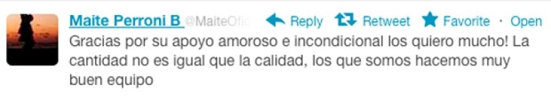 Este fue el mensaje de Maite que generó el enojo de los seguidores de Anahí.