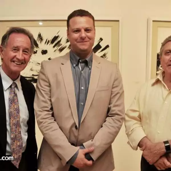 Eduardo Flores,Ricardo Marcos y Rodrigo Velarde