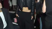 La modelo portuguesa Sara Sampaio estuvo en primera fila de BCBG MAX AZRIA.
