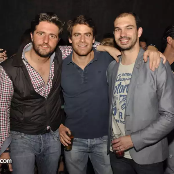 Enrique Stacpoole, Ernesto Vargas y Rodrigo Braun