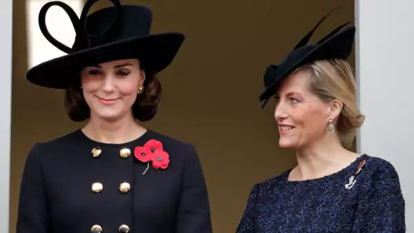 Kate Middleton y la condesa de Wessex