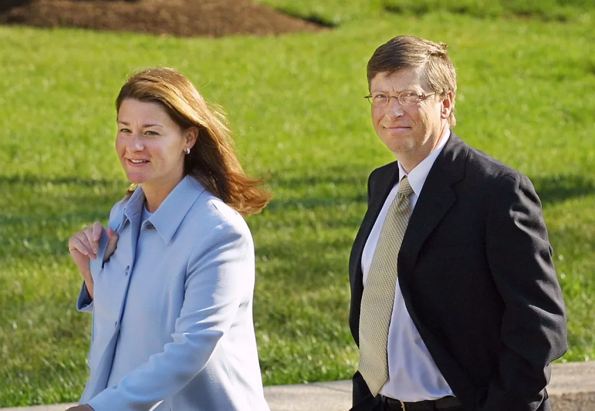 Microsoft Chairman Bill Gates in Court for 2nd Day