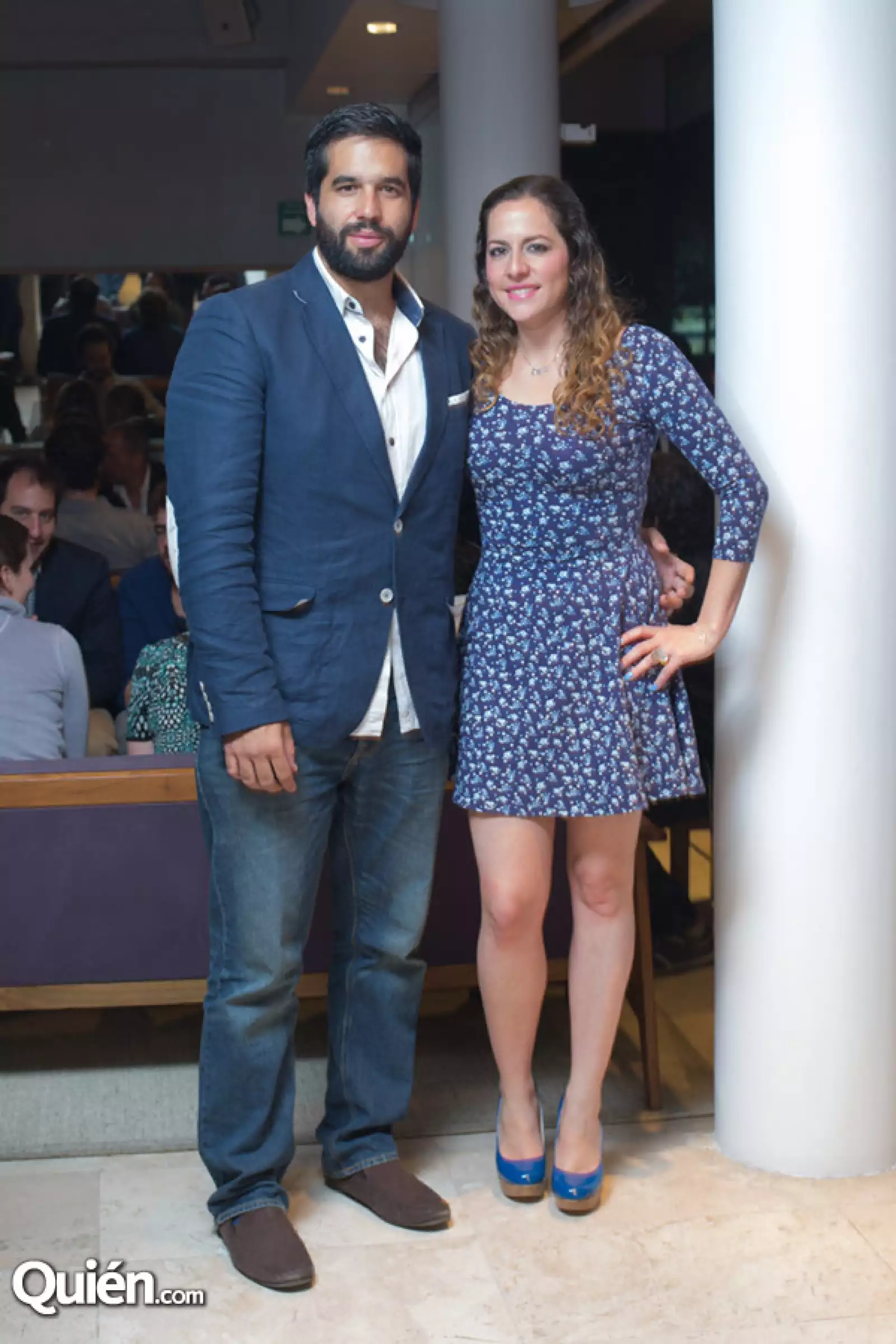 Fernando Muñoz y Paola Carranza